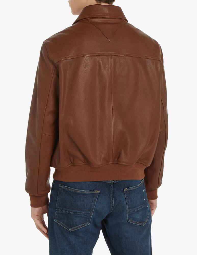 rinascente Tommy Hilfiger Flight leather jacket