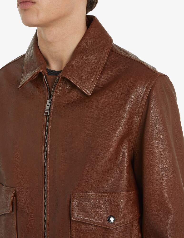 rinascente Tommy Hilfiger Flight leather jacket