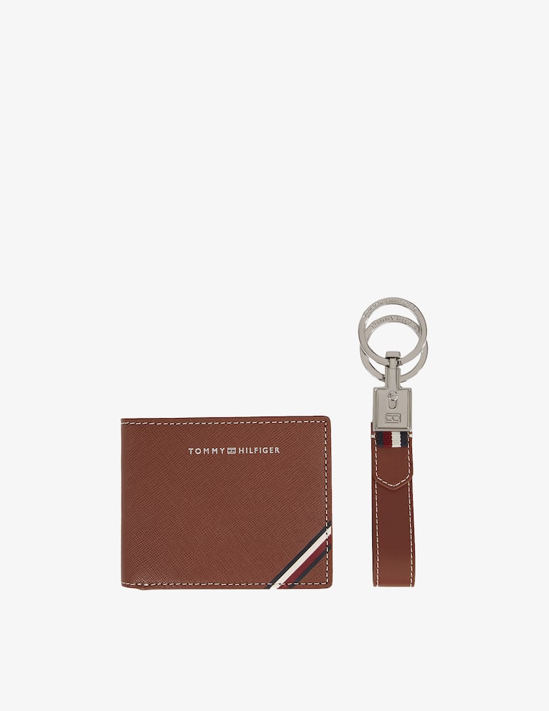 rinascente Tommy Hilfiger Wallet and keychain gift set