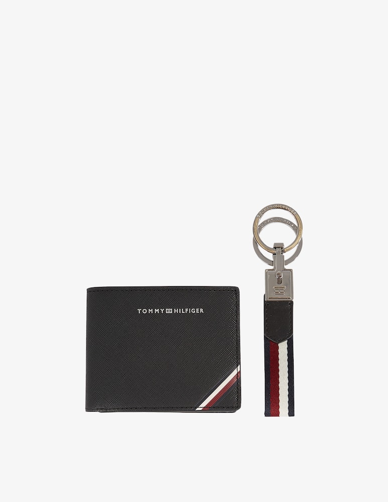 rinascente Tommy Hilfiger Wallet and keychain gift set
