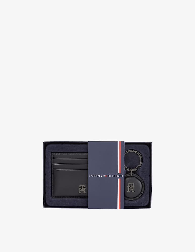 rinascente Tommy Hilfiger Wallet and keychain gift set