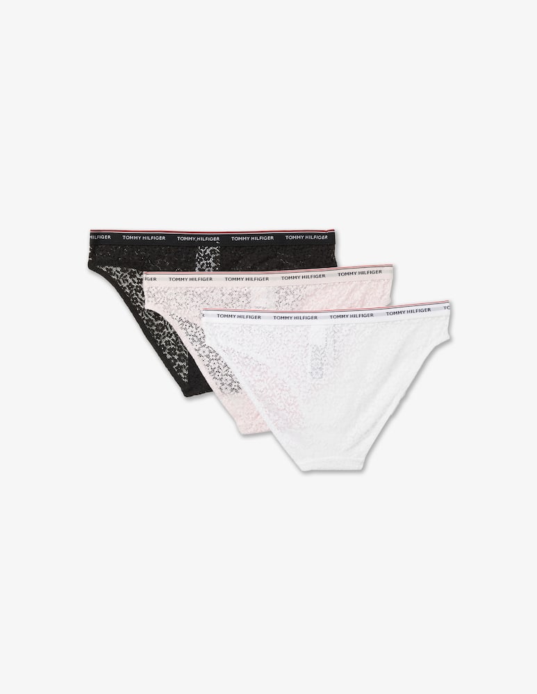 Tommy Hilfiger Slip bikini in pizzo 3 pezzi - immagine 2 Tommy Hilfiger Slip bikini in pizzo 3 pezzi - immagine 2