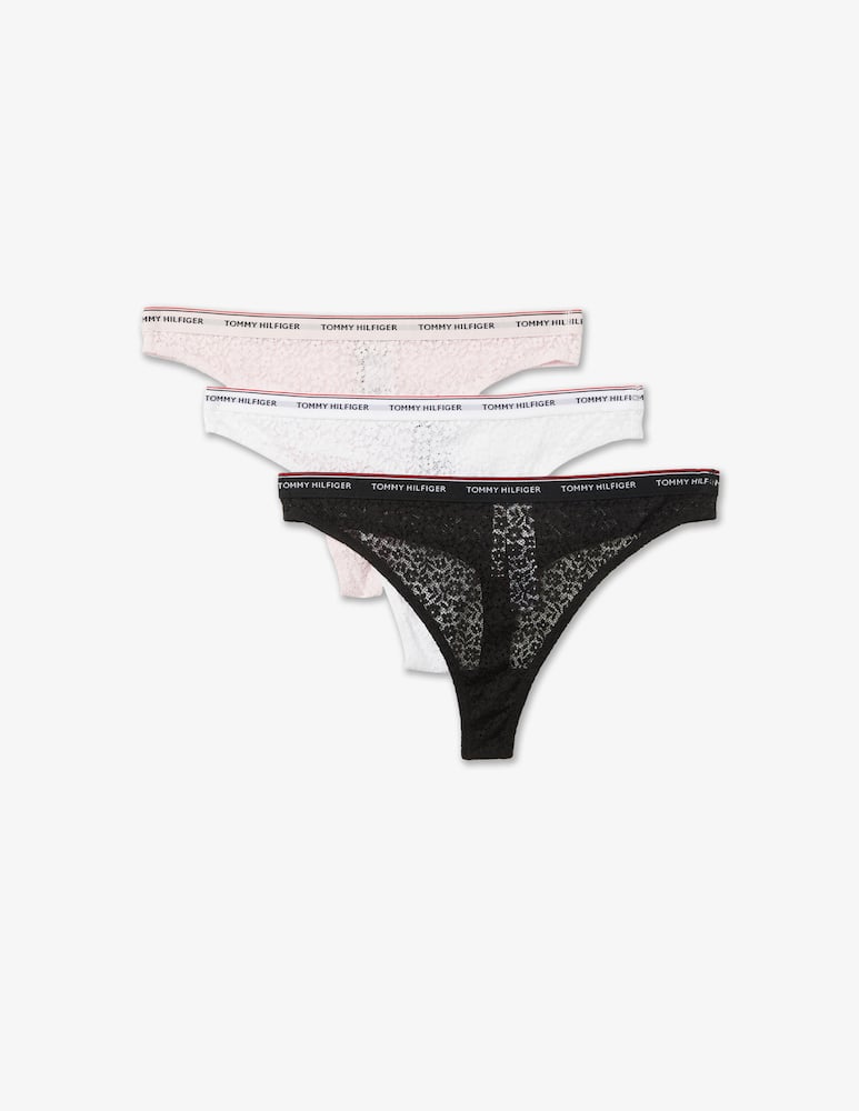 Tommy Hilfiger Perizoma in pizzo 3 pezzi - immagine 1 Tommy Hilfiger Perizoma in pizzo 3 pezzi - immagine 1