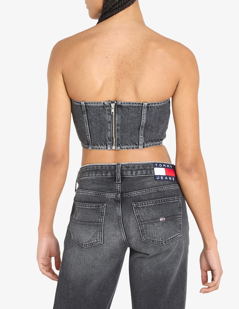 rinascente Tommy Jeans Top bustier Lettering