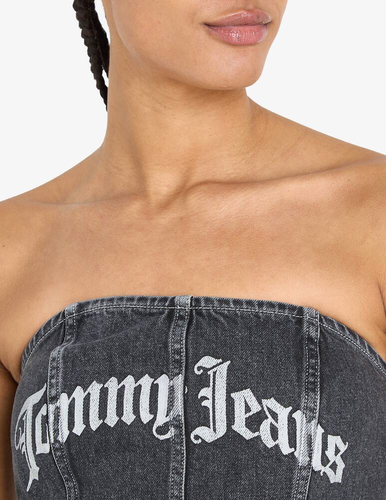 rinascente Tommy Jeans Top bustier Lettering