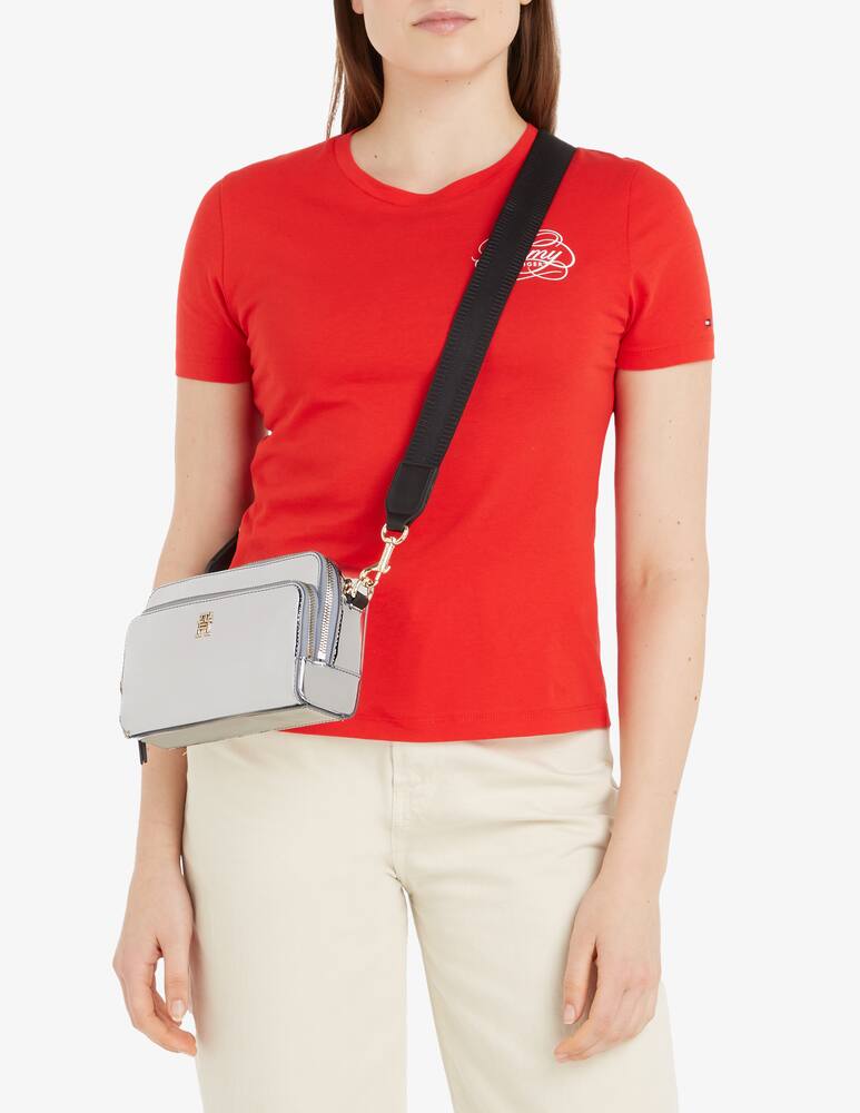 rinascente Tommy Hilfiger Iconic camera metal bag