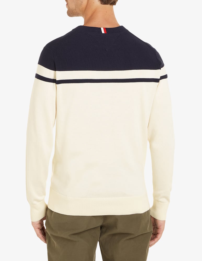 Tommy Hilfiger Maglia girocollo colorblock graphic - immagine 2 Tommy Hilfiger Maglia girocollo colorblock graphic - immagine 2