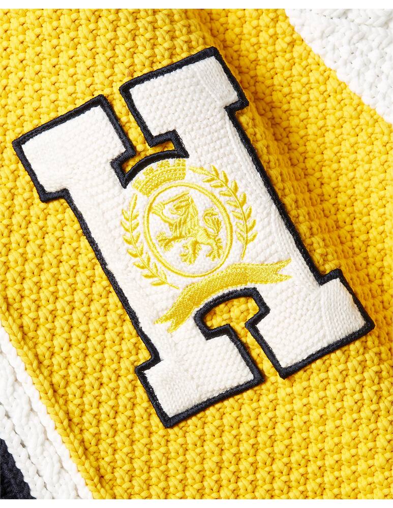 rinascente Tommy Hilfiger Cable bicolor crewneck jumper