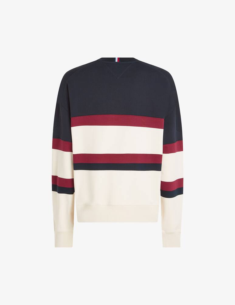 rinascente Tommy Hilfiger Felpa girocollo monotype color block