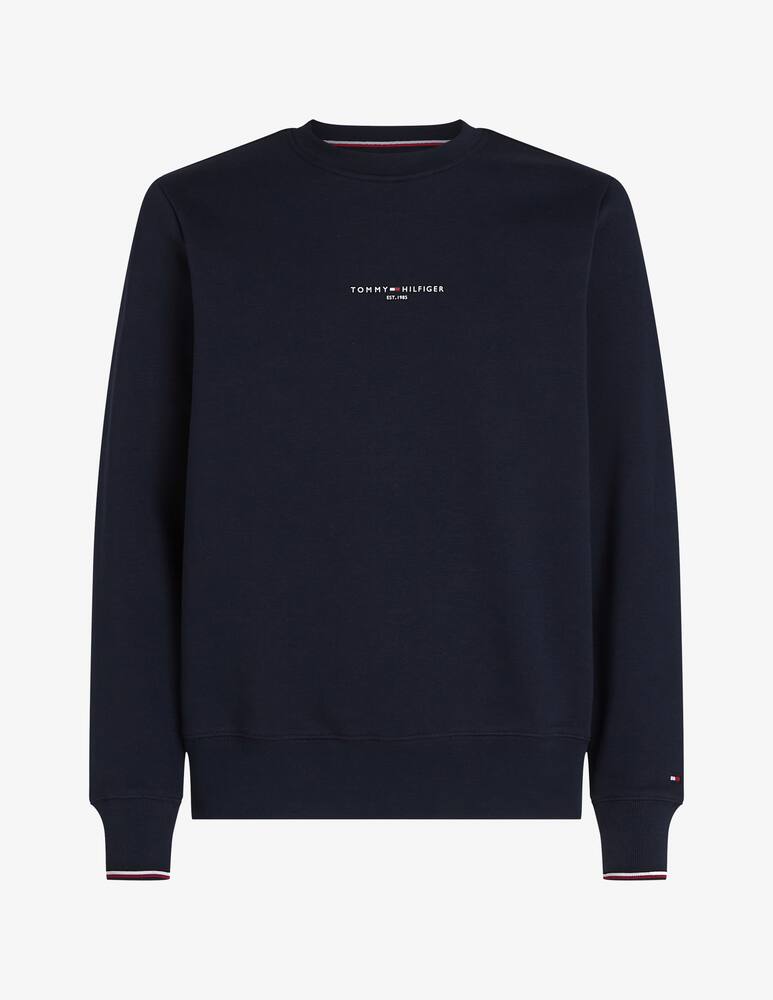 rinascente Tommy Hilfiger Felpa logo Tipped