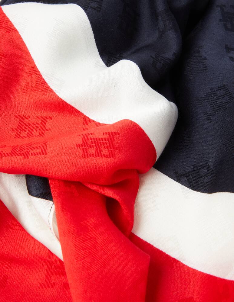 rinascente Tommy Hilfiger TH contemporary scarf