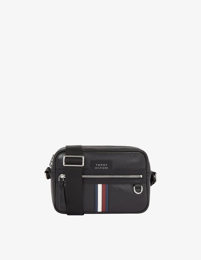 rinascente Tommy Hilfiger Premium leather camera bag