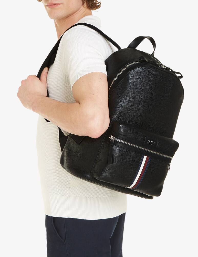 rinascente Tommy Hilfiger Premium leather backpack