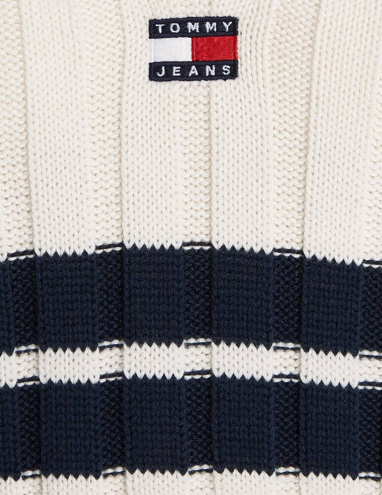 rinascente Tommy Jeans Pullover crop a righe