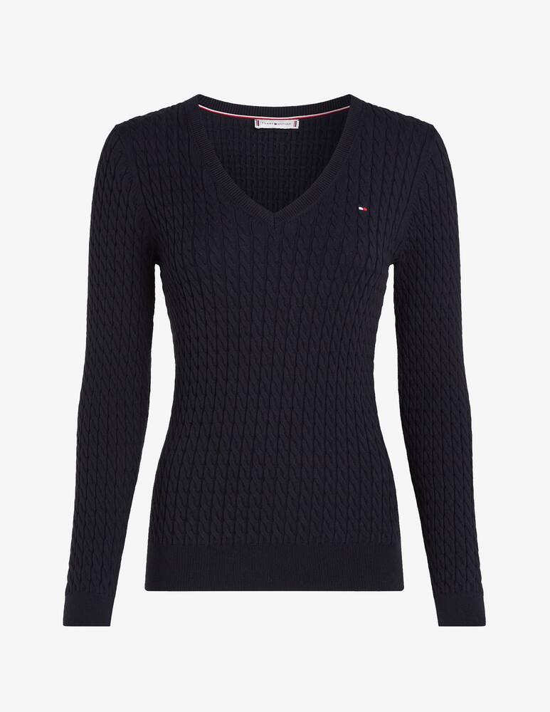 Tommy Hilfiger Maglione in misto cotone - immagine 5 Tommy Hilfiger Maglione in misto cotone - immagine 5