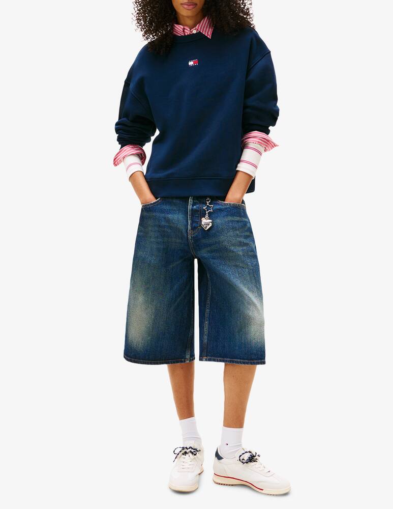 rinascente Tommy Jeans Maglia girocollo badge TJW