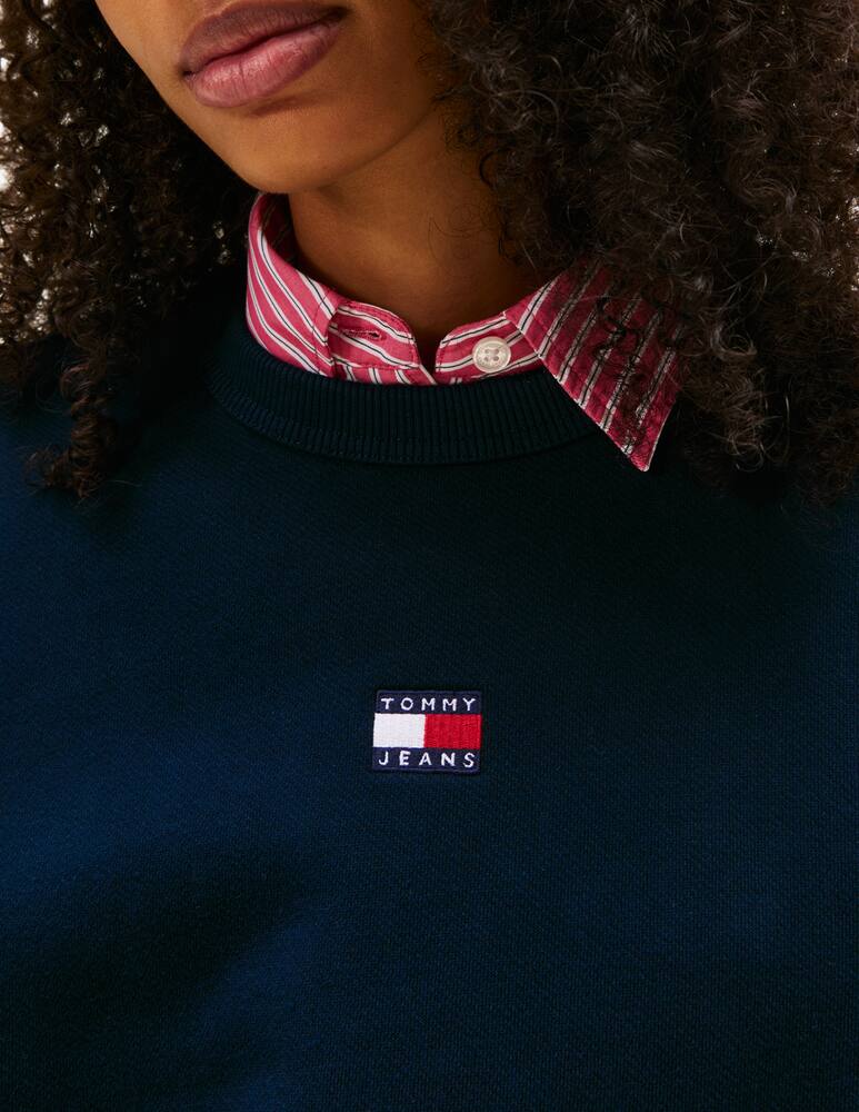 rinascente Tommy Jeans Maglia girocollo badge TJW