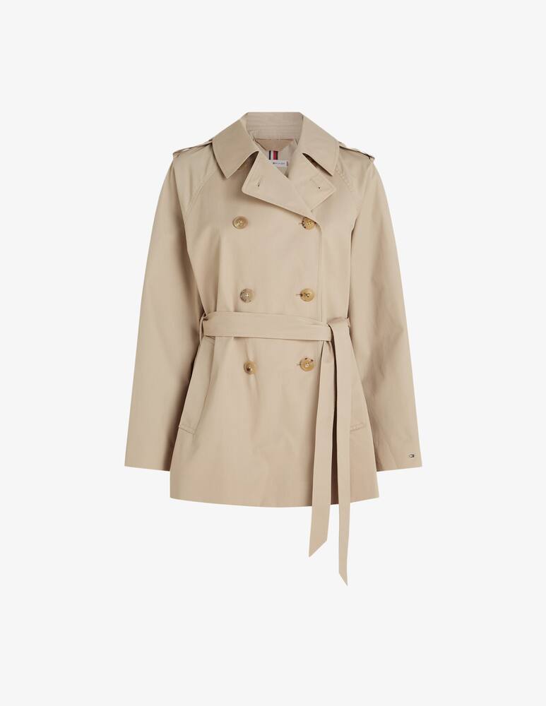 rinascente Tommy Hilfiger Trench corto in cotone
