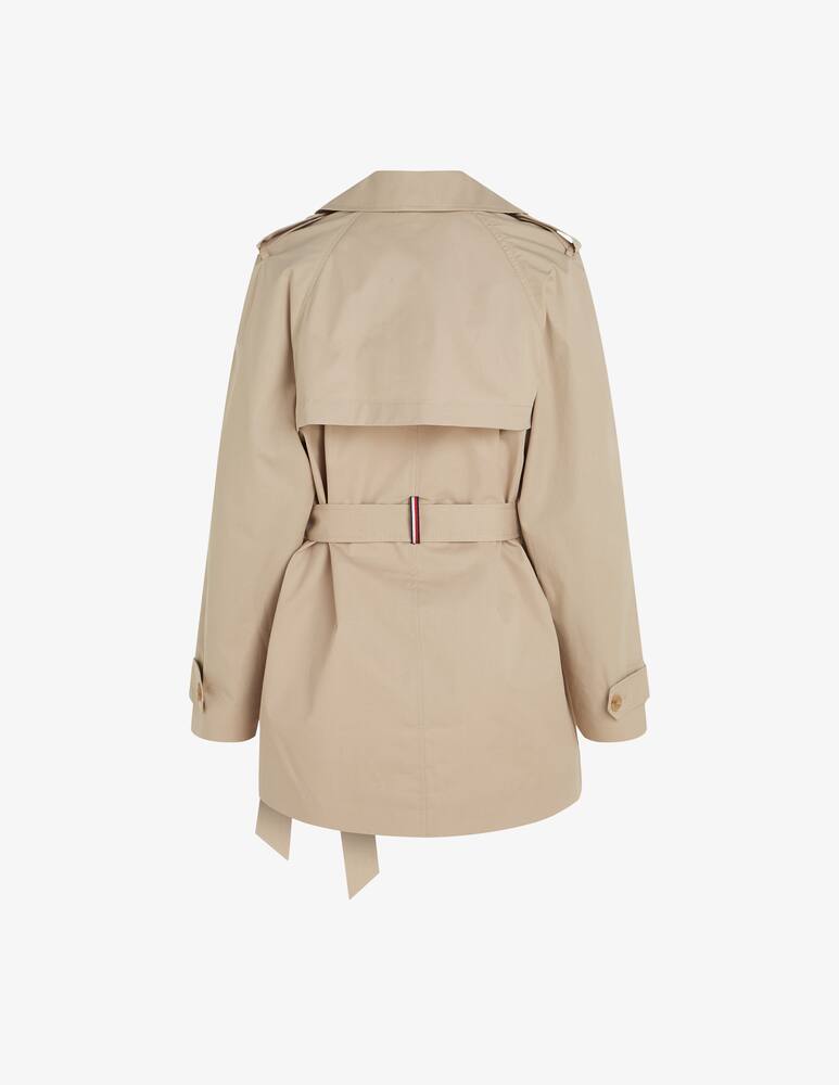 rinascente Tommy Hilfiger Trench corto in cotone