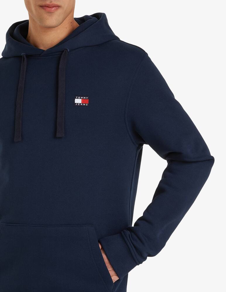 rinascente Tommy Jeans Felpa con cappuccio regular fit badge