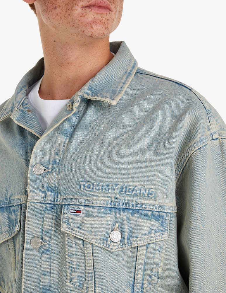 rinascente Tommy Jeans Trucker ovszd sabbiato