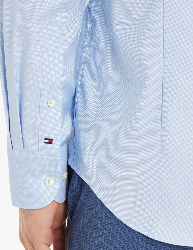 rinascente Tommy Hilfiger Flex collar solid slim shirt