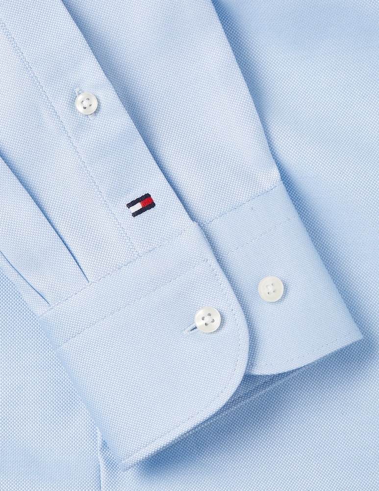 rinascente Tommy Hilfiger Flex collar solid slim shirt