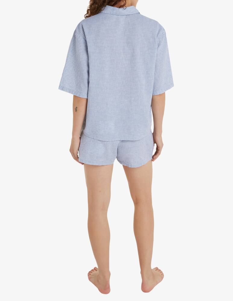 rinascente Tommy Hilfiger Pigiama in lino a maniche corte