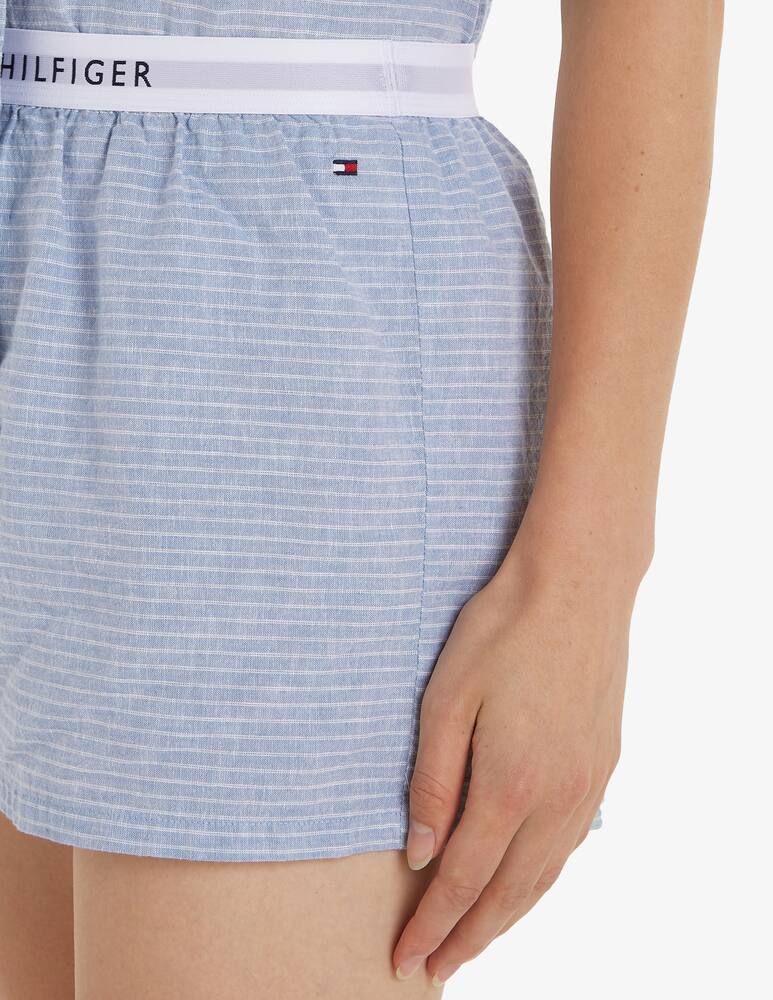 rinascente Tommy Hilfiger Pigiama in lino a maniche corte