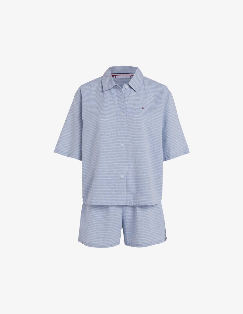 rinascente Tommy Hilfiger Pigiama in lino a maniche corte