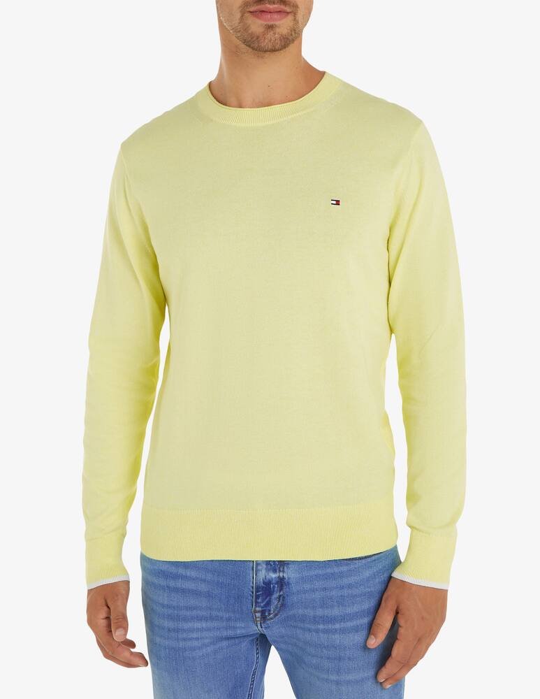 Tommy Hilfiger Maglia girocollo mouline - immagine 1 Tommy Hilfiger Maglia girocollo mouline - immagine 1