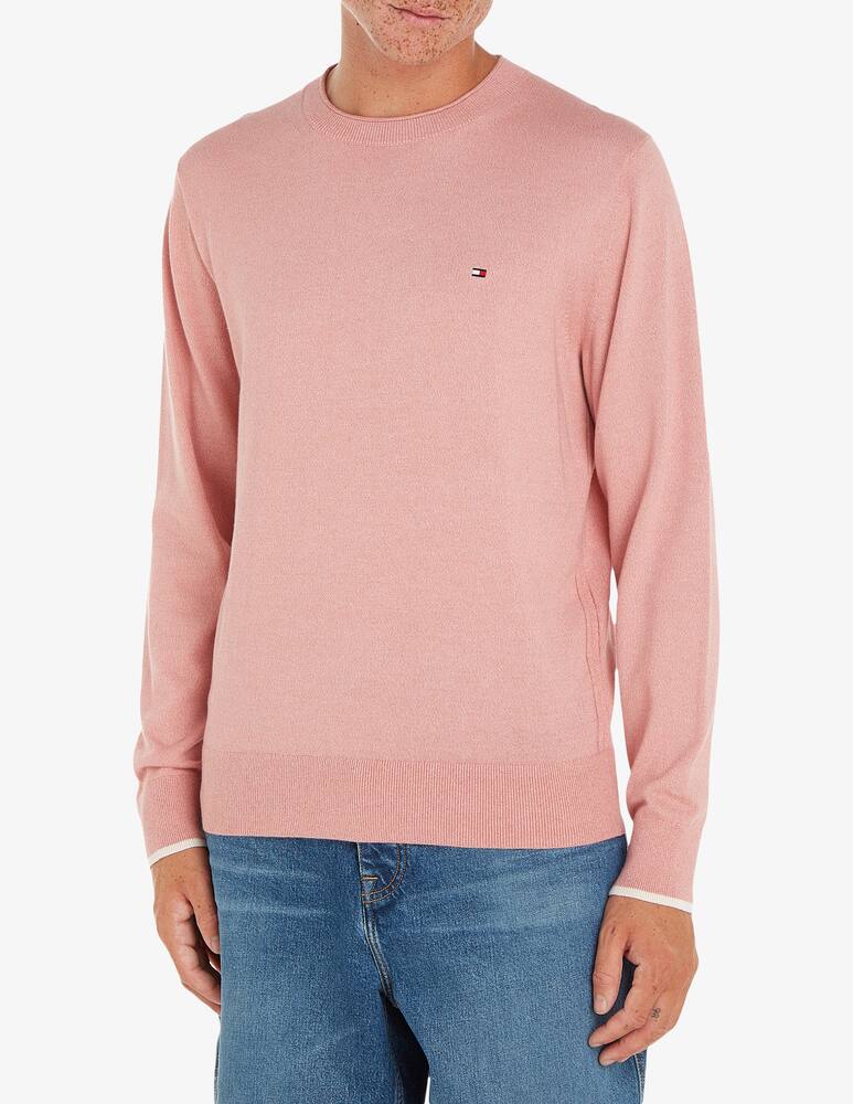 Tommy Hilfiger Mouline crewneck jumper - picture 1 Tommy Hilfiger Mouline crewneck jumper - picture 1