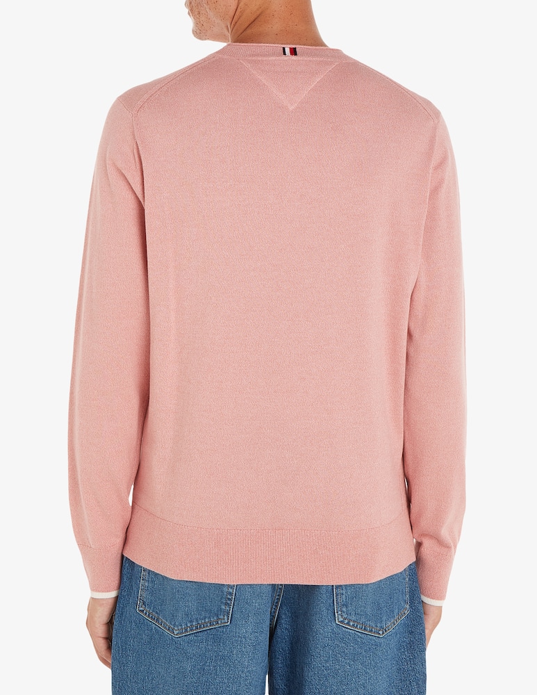 Tommy Hilfiger Mouline crewneck jumper - picture 2 Tommy Hilfiger Mouline crewneck jumper - picture 2