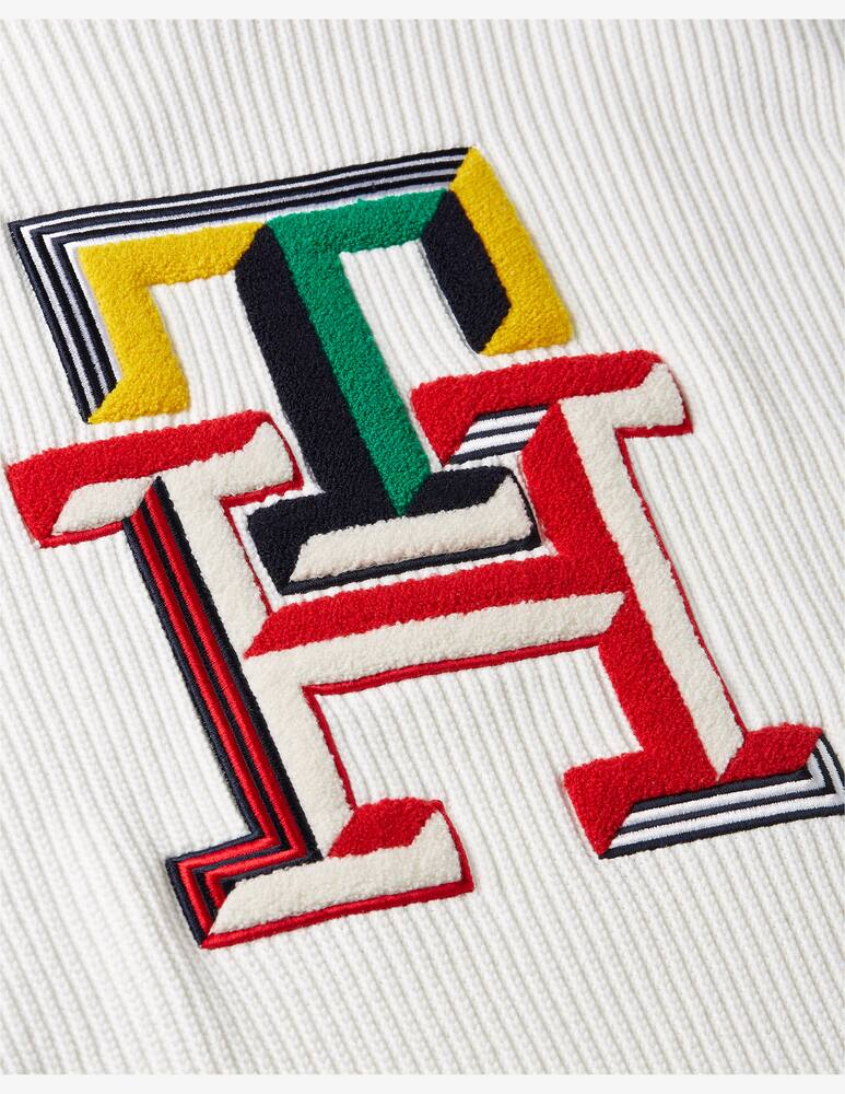 Tommy Hilfiger Big monogram crewneck jumper - picture 3 Tommy Hilfiger Big monogram crewneck jumper - picture 3