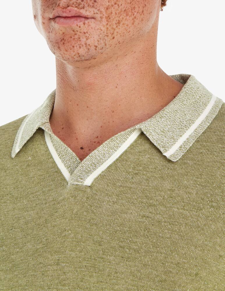 rinascente Tommy Hilfiger Polo misto lino revere