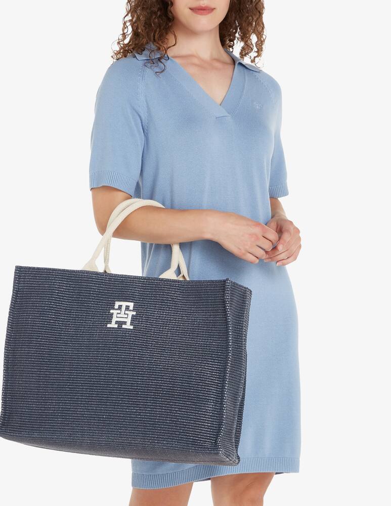rinascente Tommy Hilfiger Borsa shopper TH beach