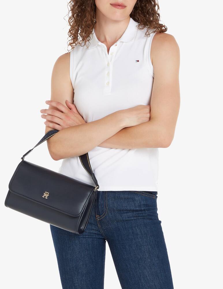 rinascente Tommy Hilfiger TH monotype shoulder bag