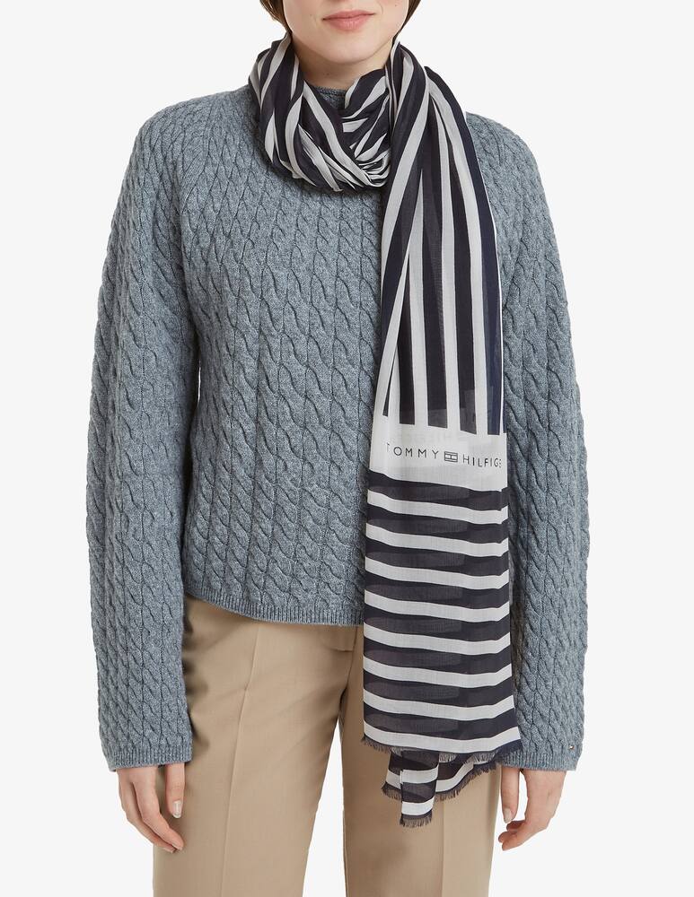 rinascente Tommy Hilfiger Essential flag scarf 200x100