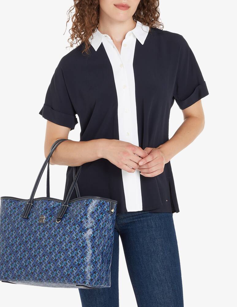 rinascente Tommy Hilfiger TH monoplay tote bag