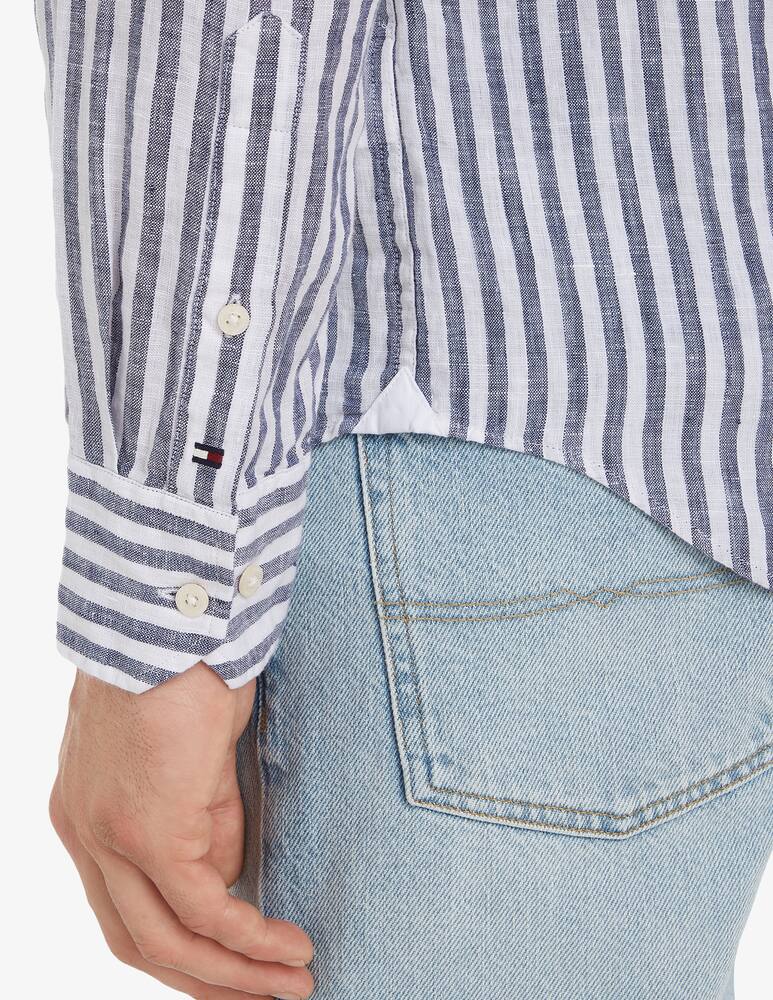 rinascente Tommy Hilfiger Camicia a righe in lino