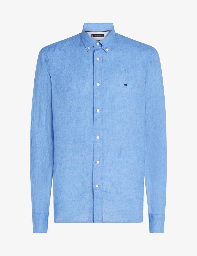 rinascente Tommy Hilfiger Camicia lino tinta unita