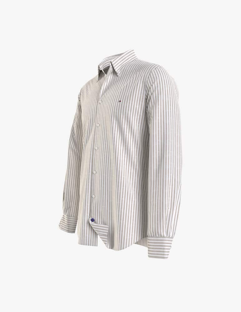Tommy Hilfiger Linen striped shirt - picture 3