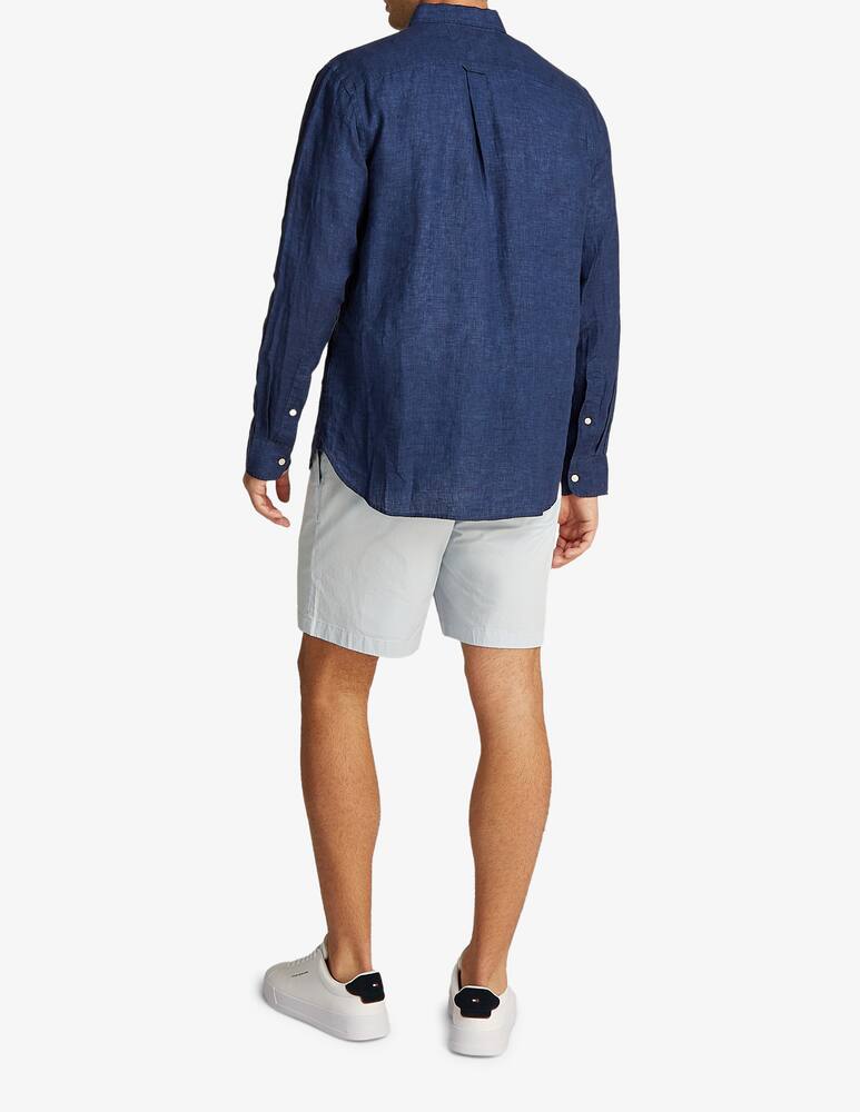 rinascente Tommy Hilfiger Camicia lino tinta unita