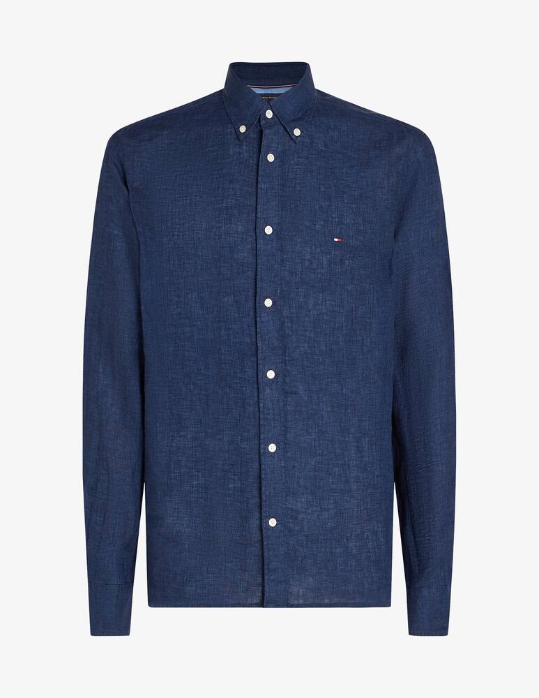 Tommy Hilfiger Camicia lino tinta unita - immagine 5 Tommy Hilfiger Camicia lino tinta unita - immagine 5