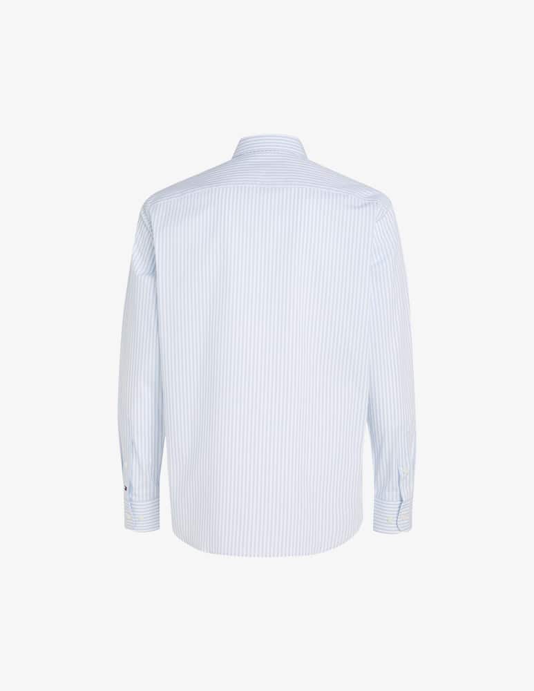 rinascente Tommy Hilfiger Flex collar stripe shirt