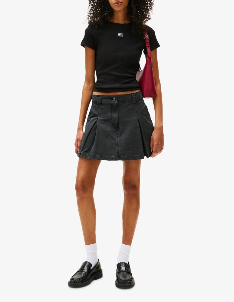 rinascente Tommy Jeans Badge rib t-shirt