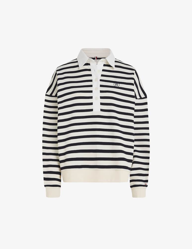 rinascente Tommy Hilfiger Polo sweatshirt breton strip