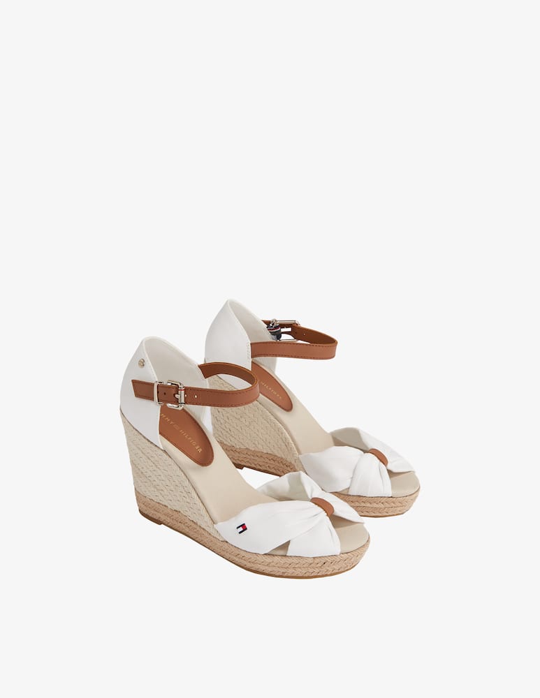 rinascente Tommy Hilfiger Elena opentoe high wedge shoes