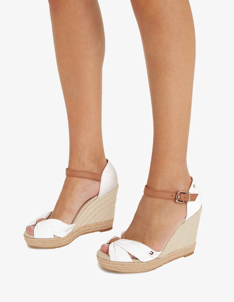 rinascente Tommy Hilfiger Elena opentoe high wedge shoes