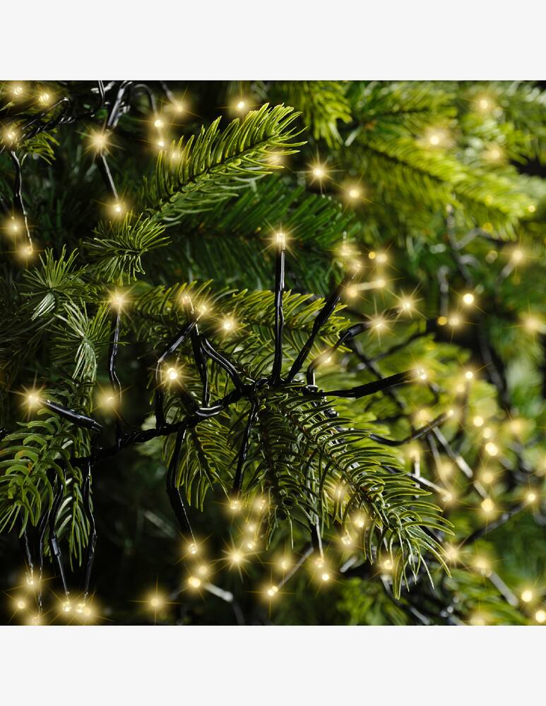 rinascente Kaemingk Lumineo Led Cluster 8 Funz. Twinkle Effect Outdoor 700Cm